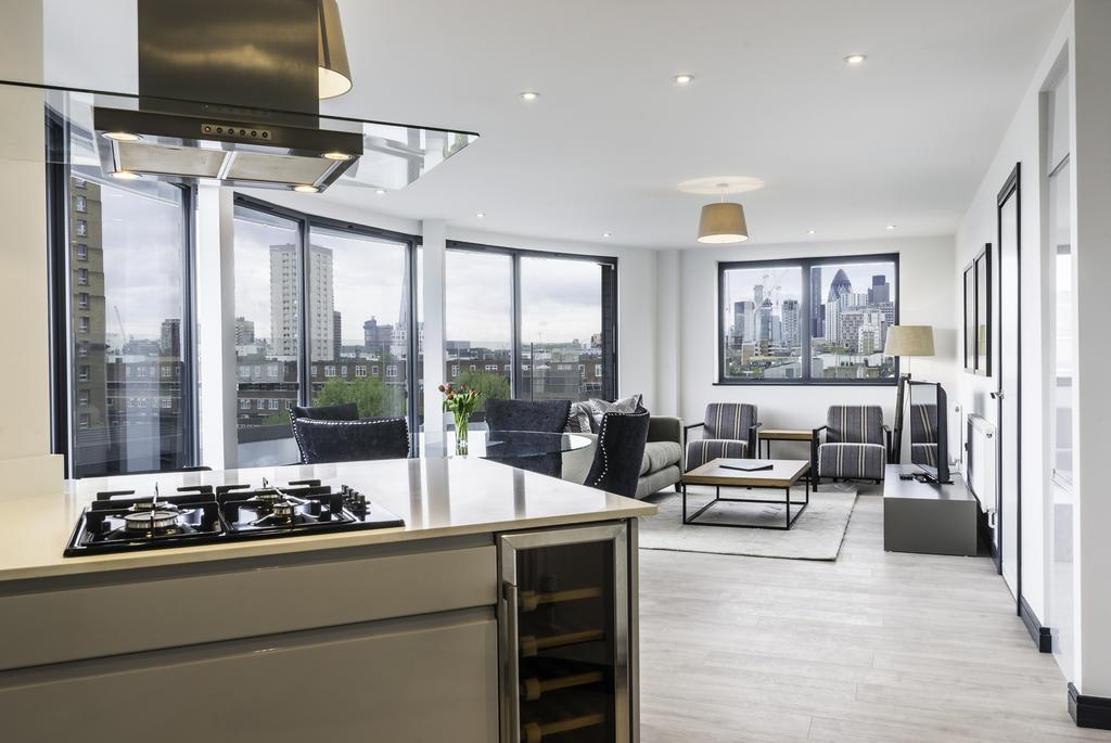 City Aldgate Apartments Londen Buitenkant foto