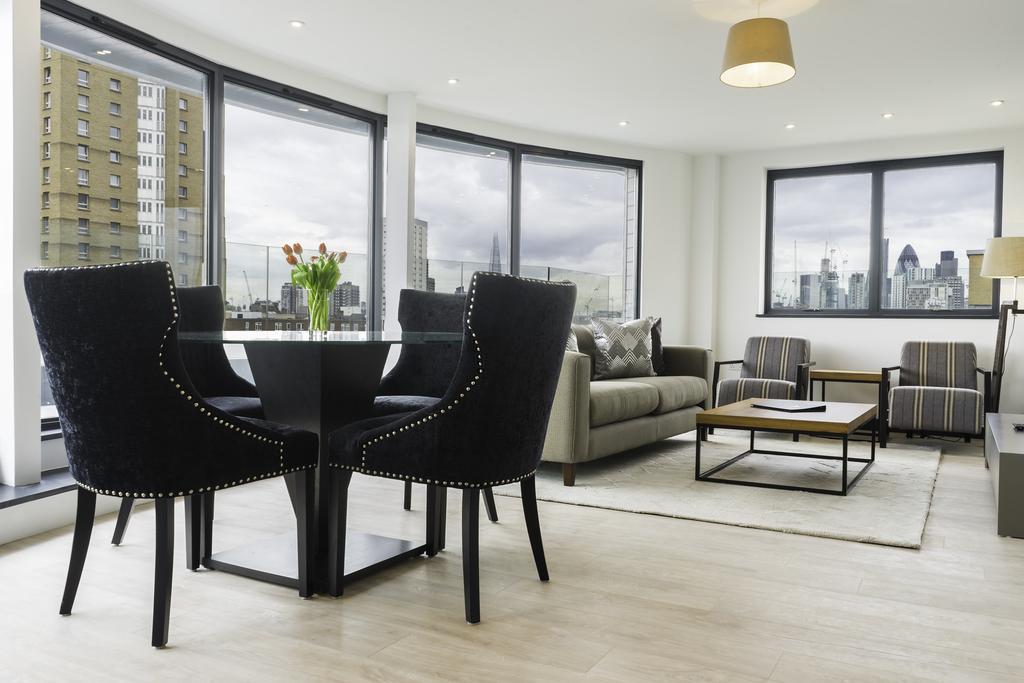 City Aldgate Apartments Londen Buitenkant foto